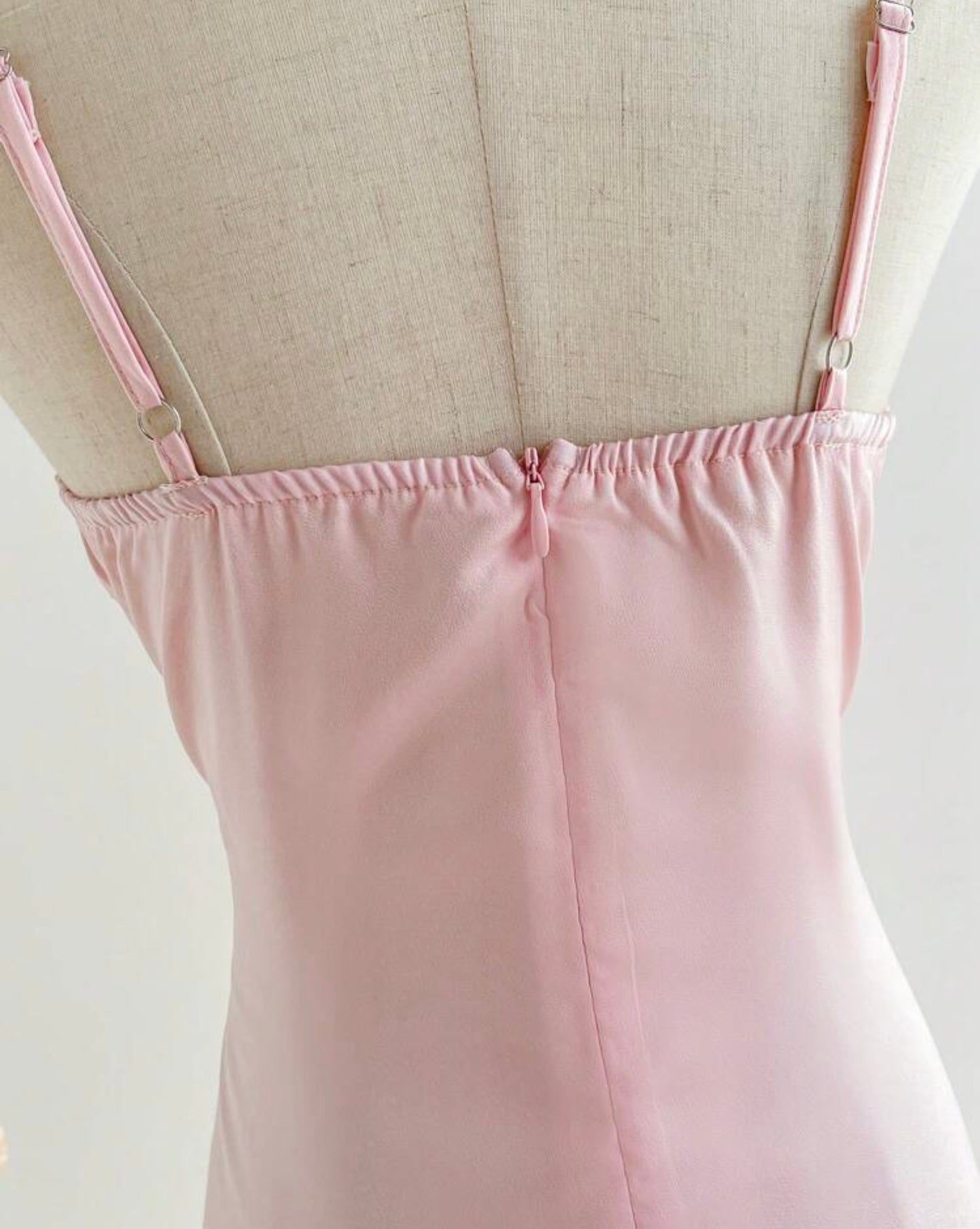 Long Strap Fitted dress