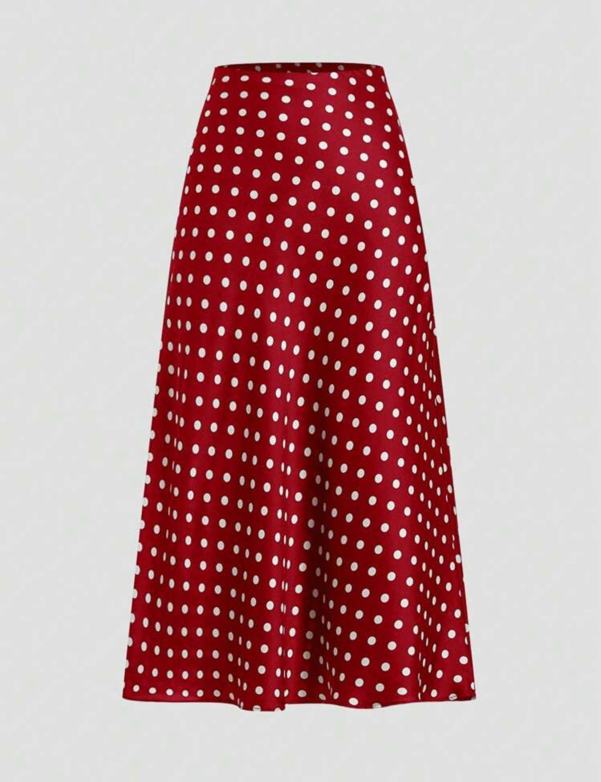 Long Polka Dots Skirt