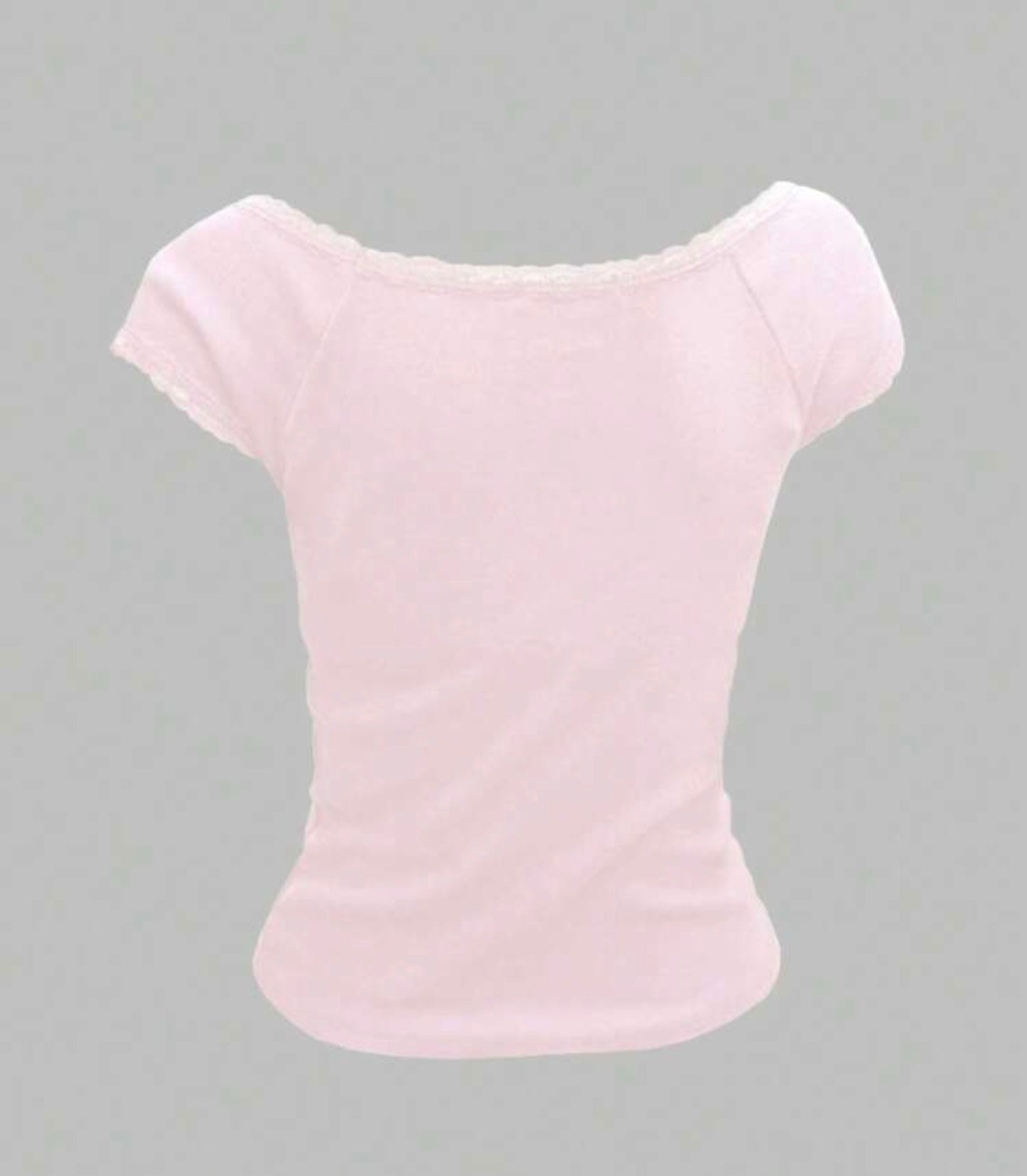 Short Sleeve Lace T-Shirt