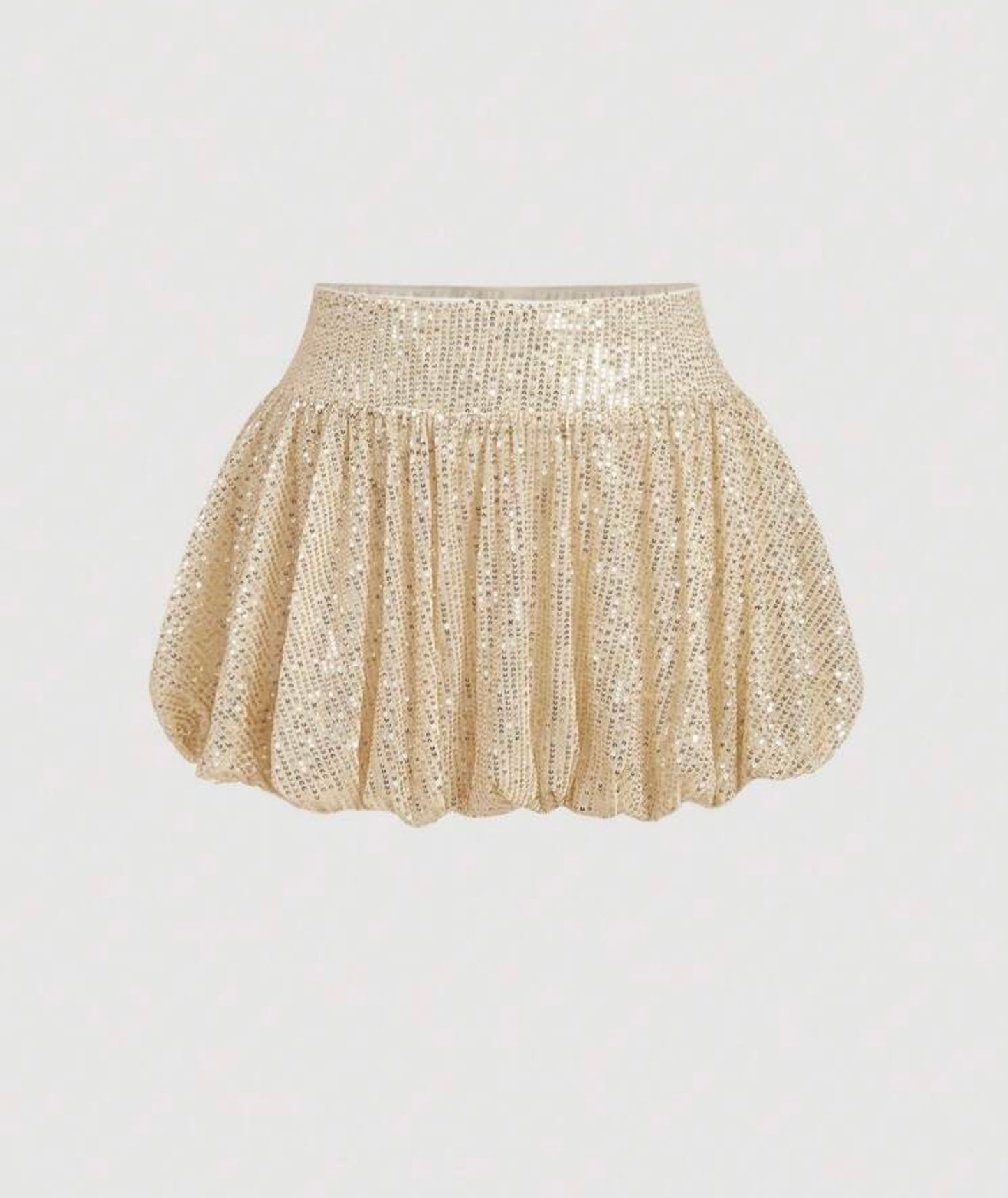 Glitter Mini Skirt
