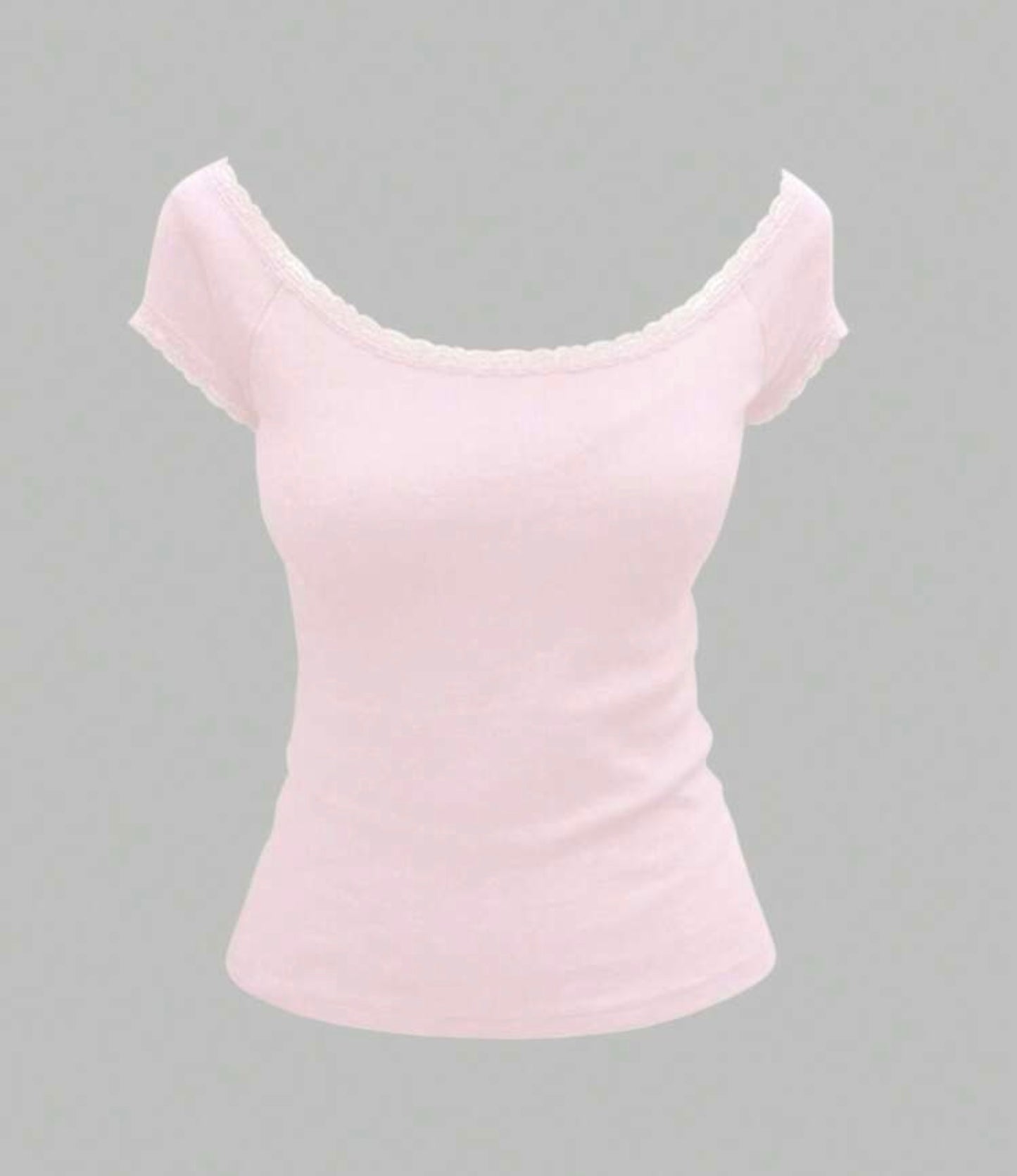 Short Sleeve Lace T-Shirt