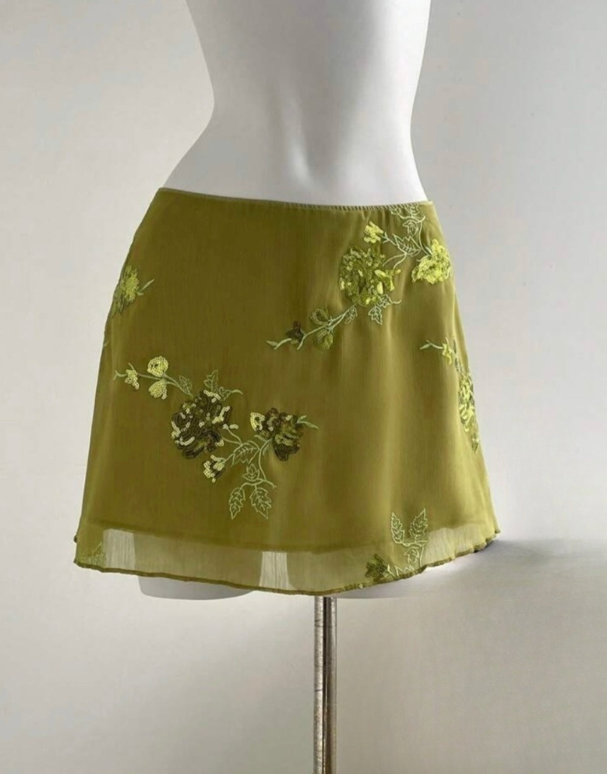 Mini Floral Skirt