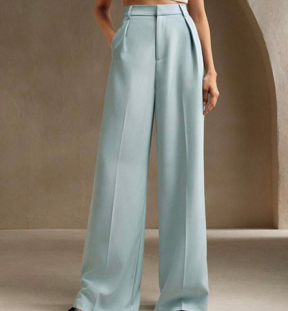 Plain Simple High Waist Pants