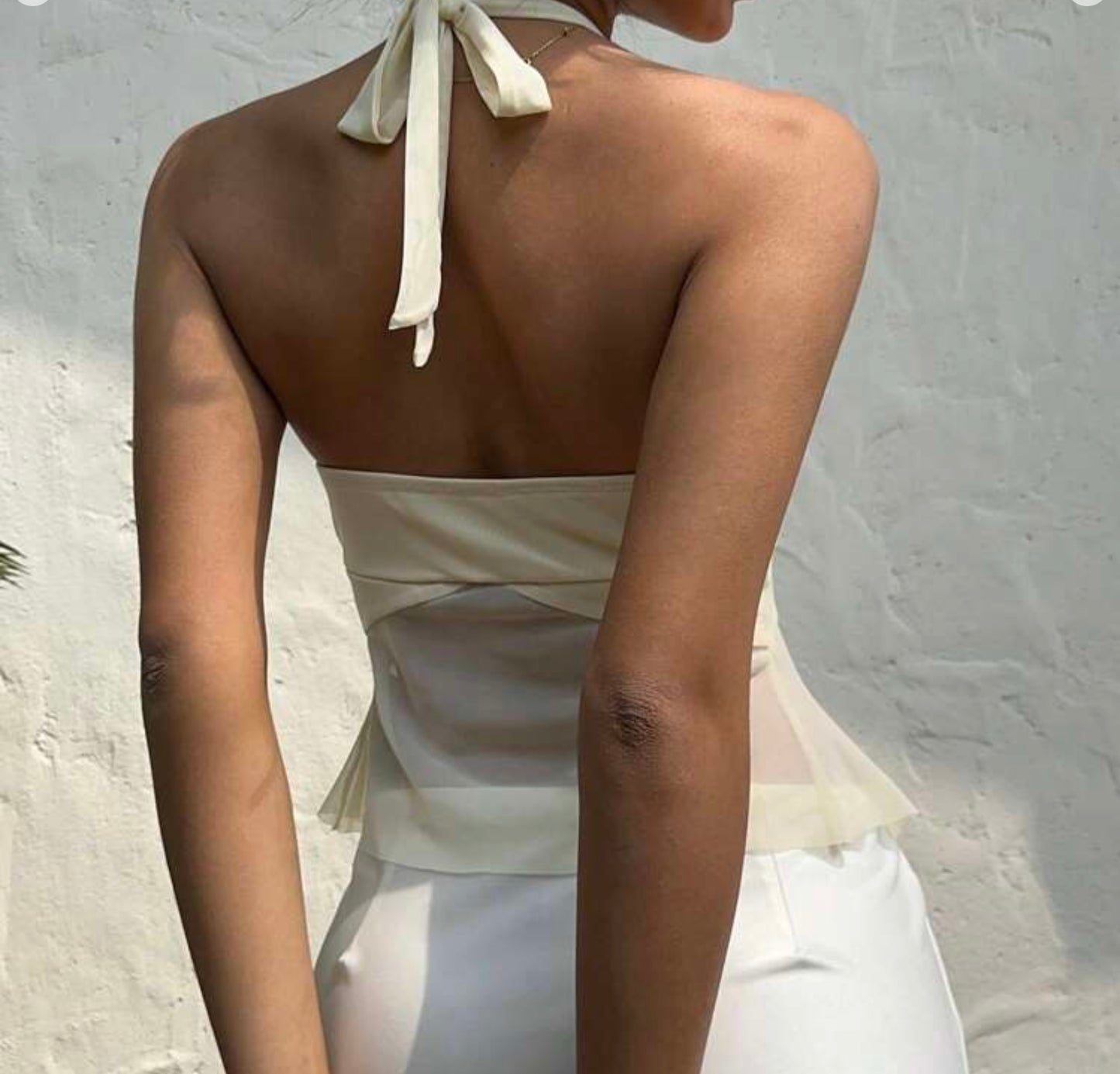 Halter Neck Backless Camisole Top